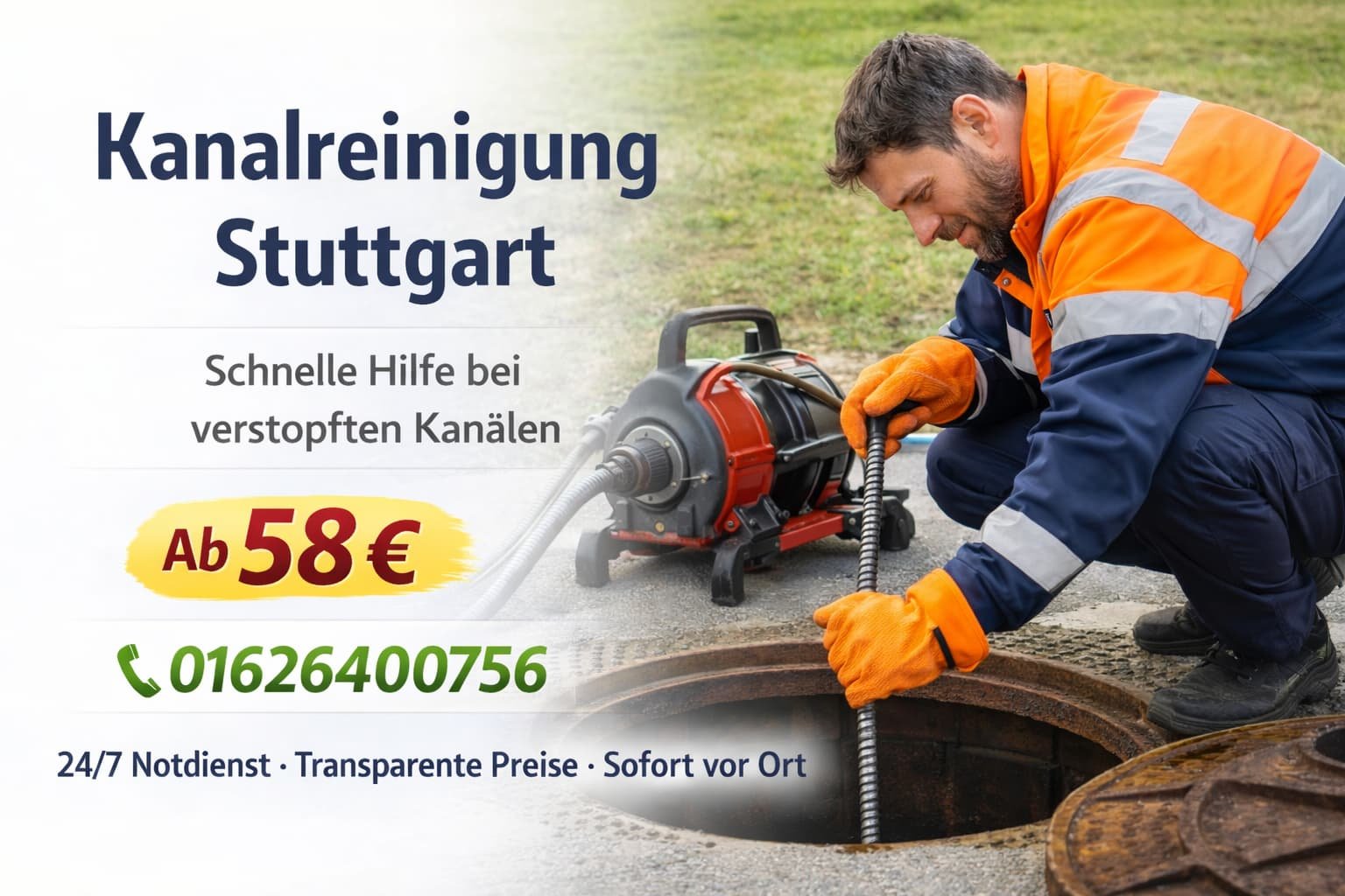 kanalreinigung stuttgart