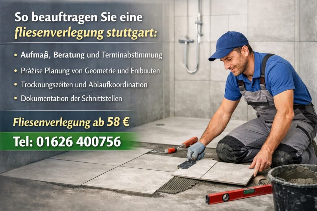 Fliesenverlegung Stuttgart vom Fachmann – Klempner Stuttgart ab 58 €