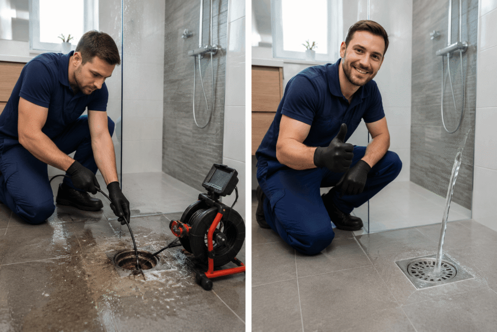 Bad Rohr verstopft in Stuttgart – professionelle Rohrreinigung ab 58 €
