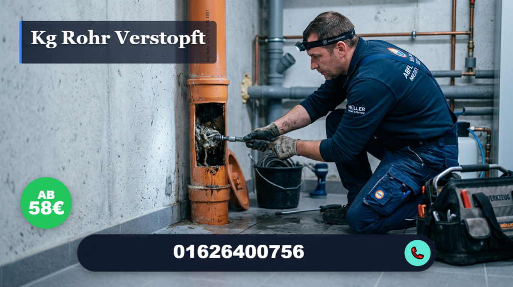 kg rohr verstopft