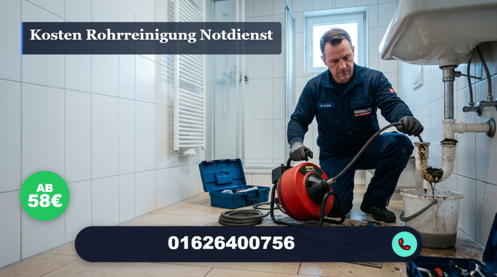 kosten rohrreinigung notdienst