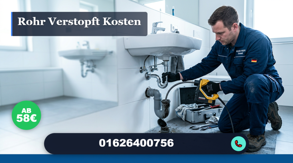 rohr verstopft kosten
