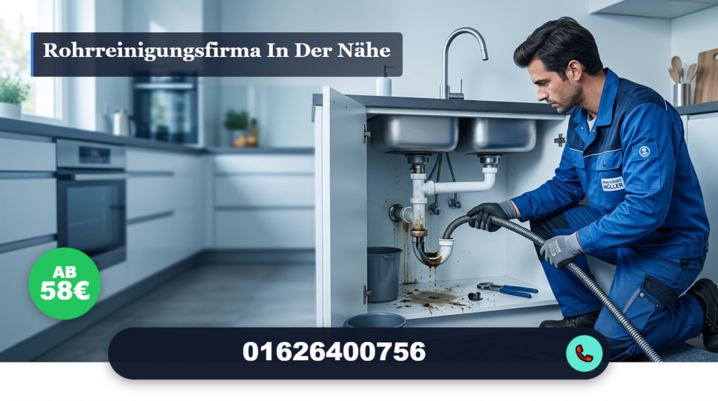 rohrreinigungsfirma in der nähe