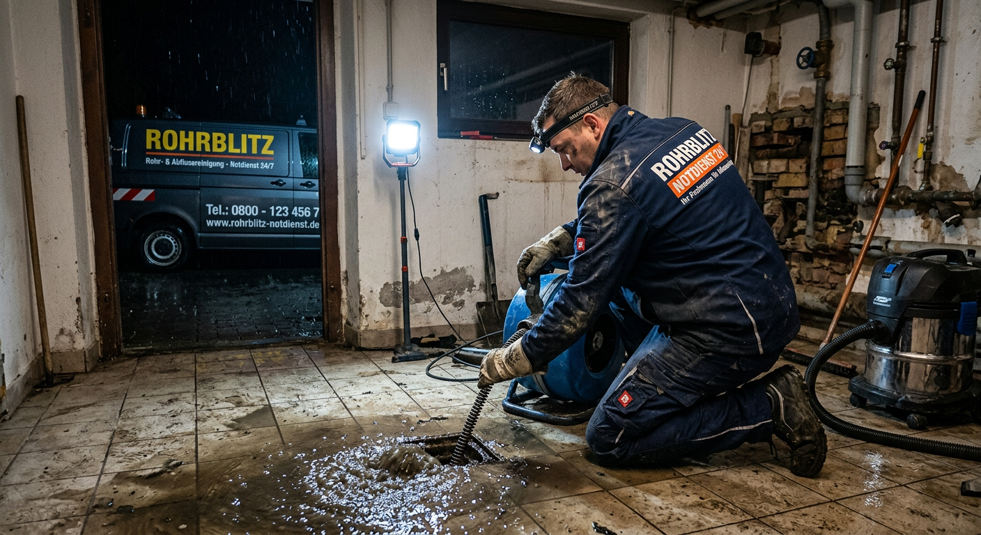 rohrreinigungsfirma notdienst 24/7