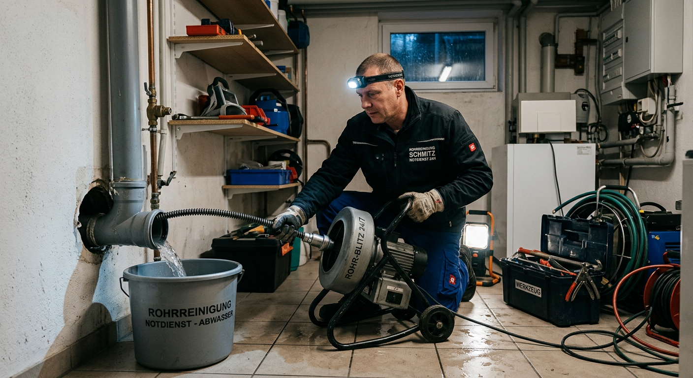 rohrreinigungsfirma notdienst 24/7