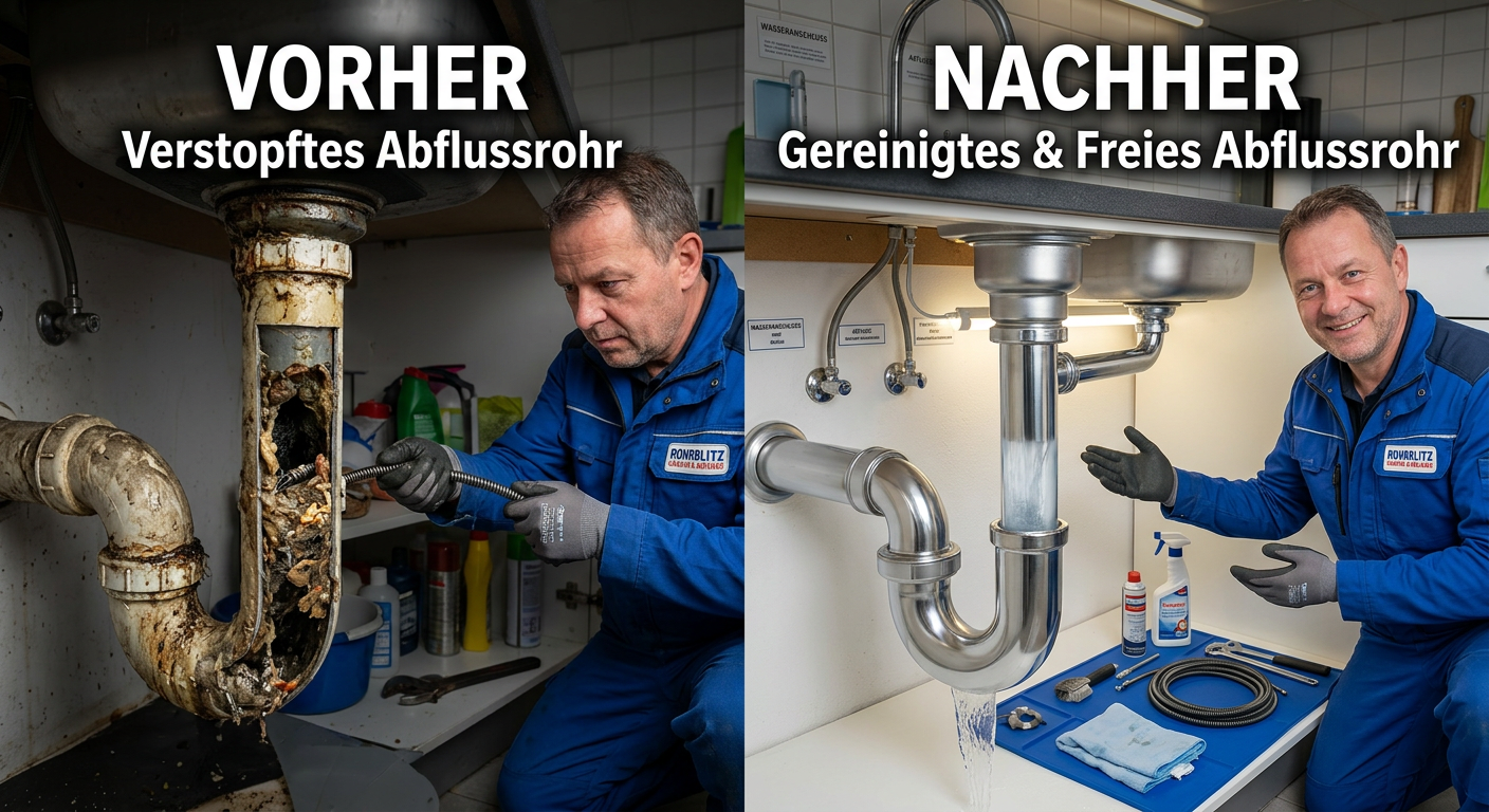 verstopfung im rohr lösen