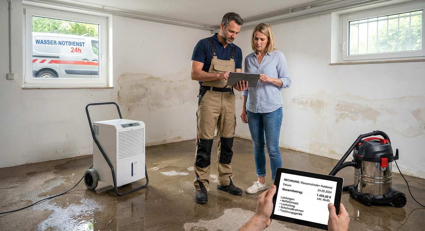 wasserschaden notdienst kosten