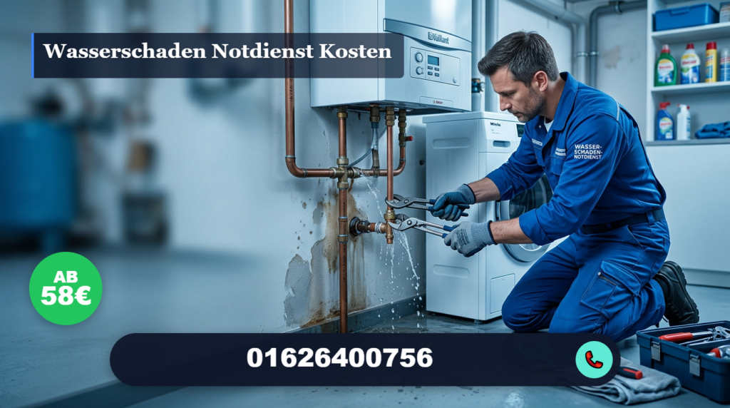 wasserschaden notdienst kosten