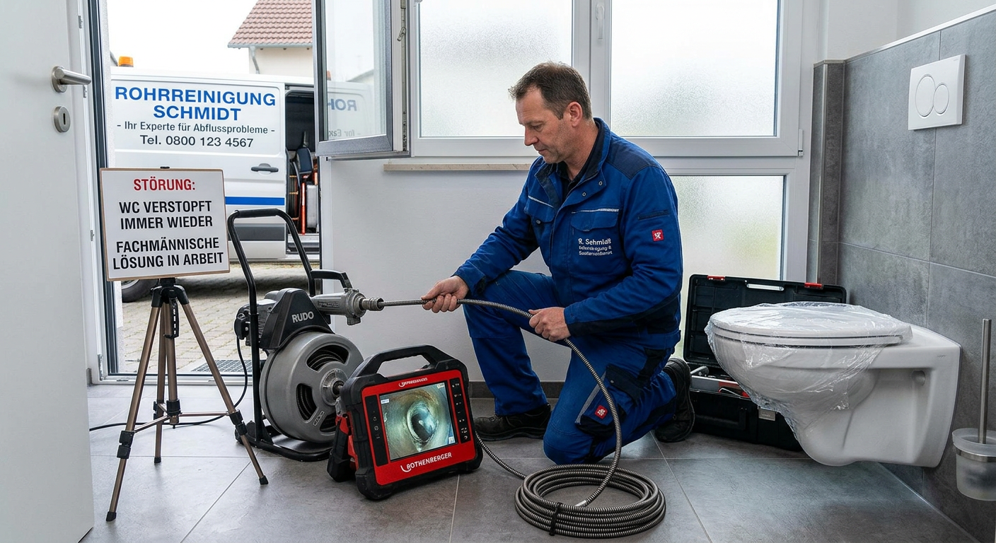 wc verstopft immer wieder