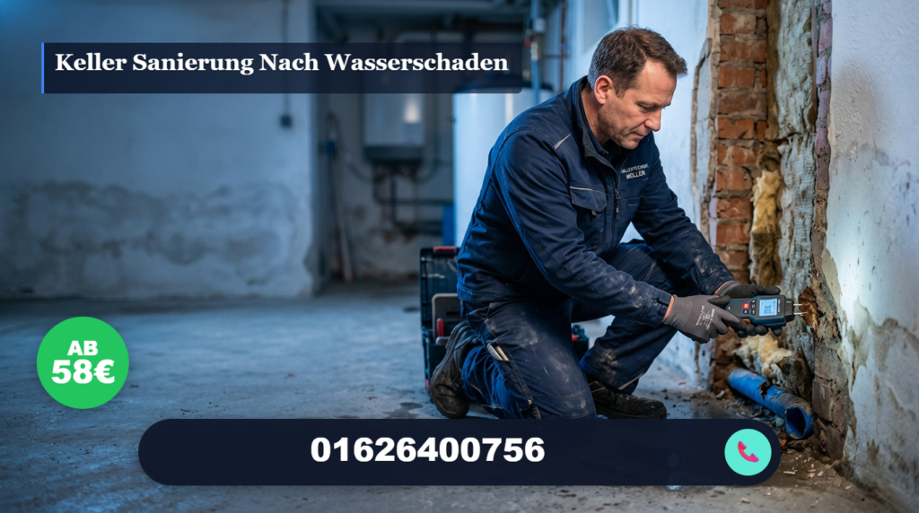 keller sanierung nach wasserschaden