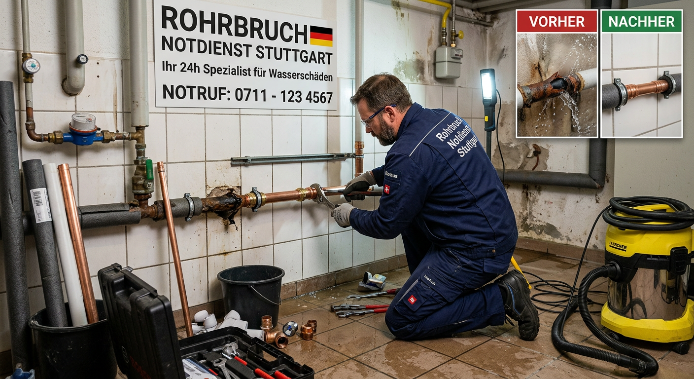 rohrbruch notdienst stuttgart