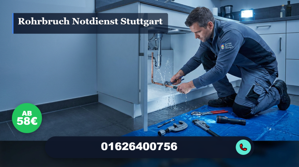 rohrbruch notdienst stuttgart