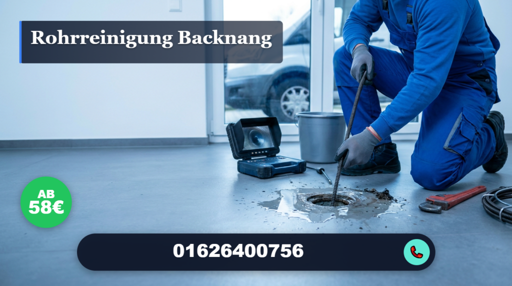 rohrreinigung backnang