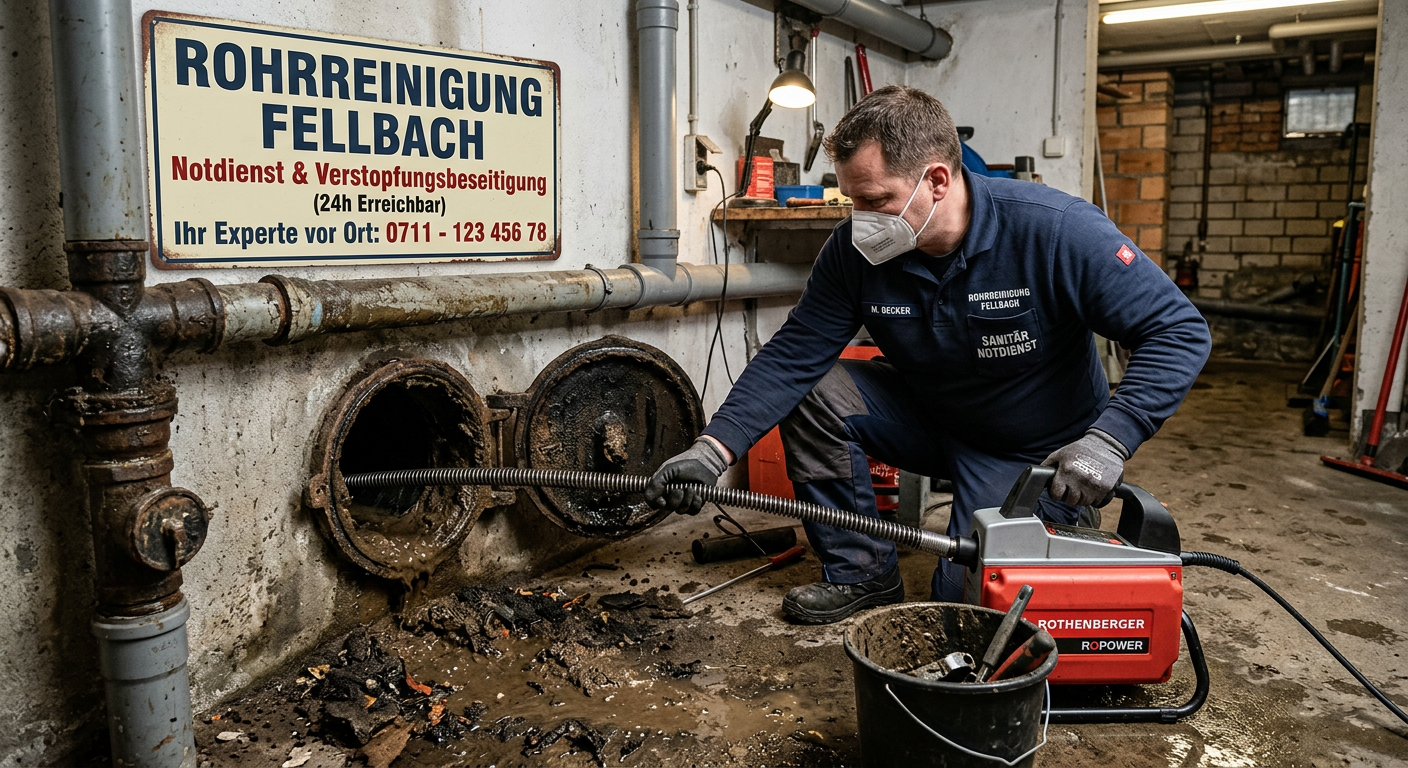 rohrreinigung fellbach