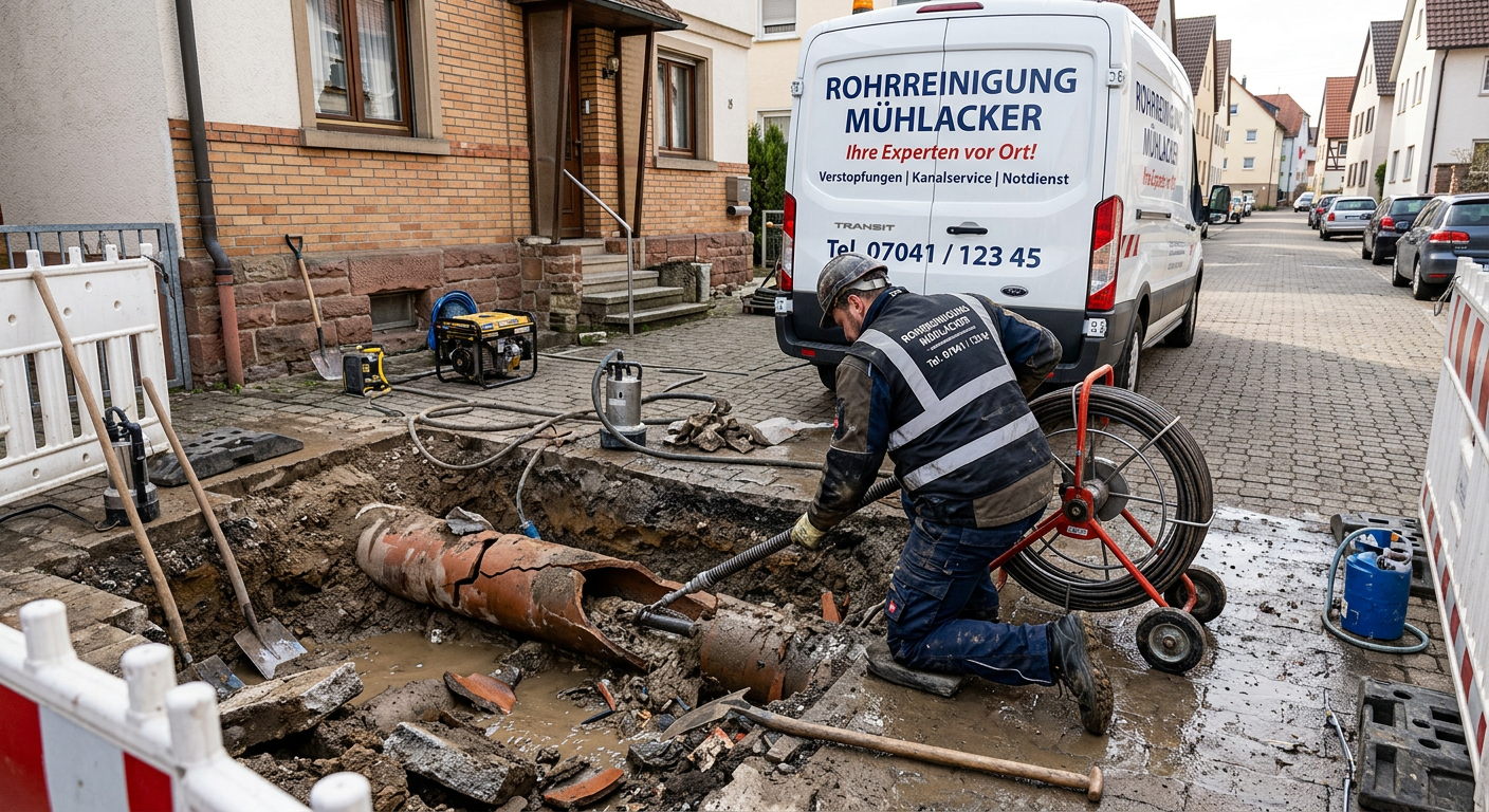 rohrreinigung mühlacker