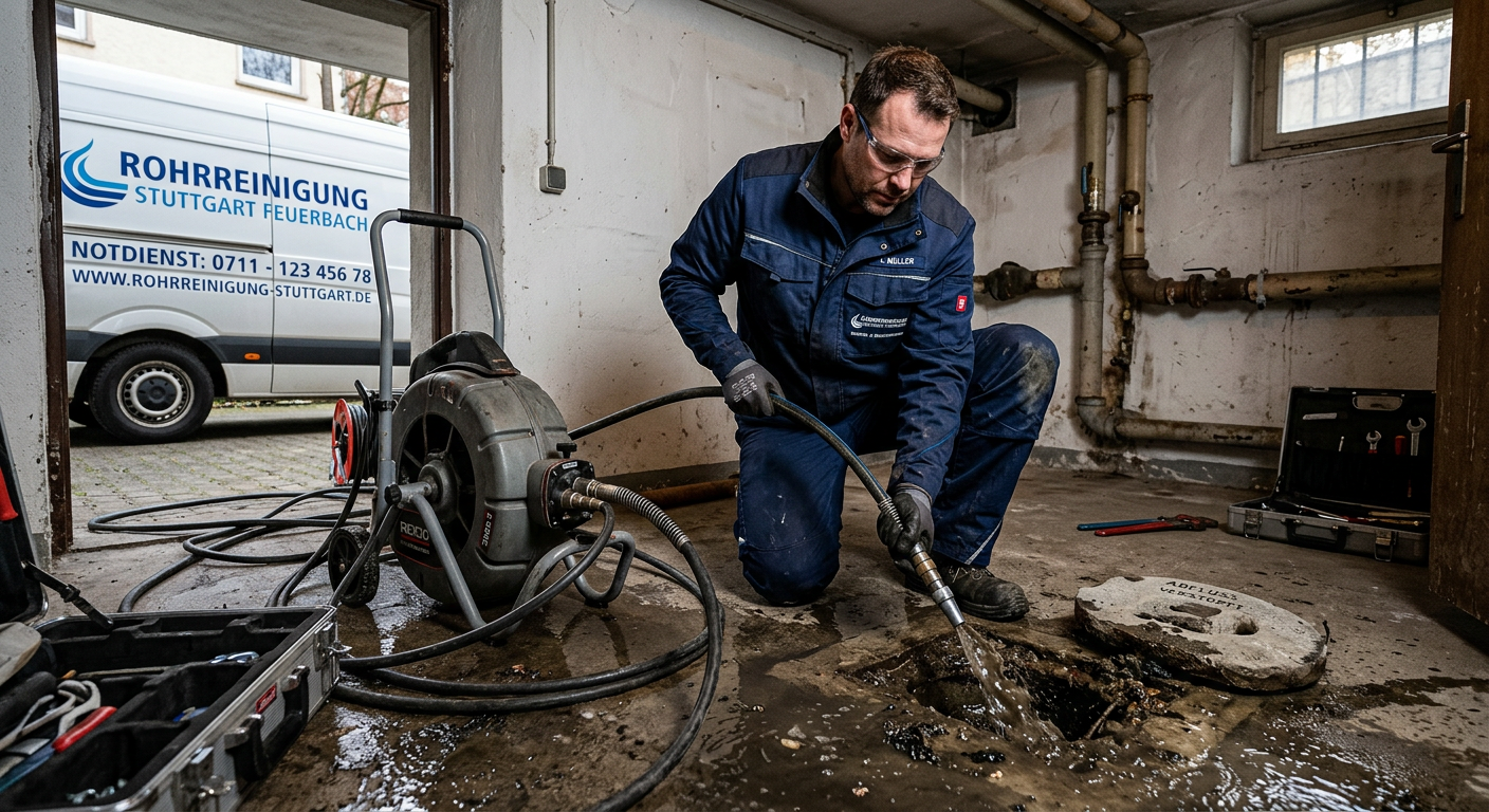 rohrreinigung stuttgart feuerbach