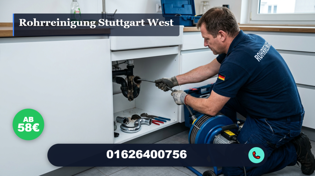 rohrreinigung stuttgart west