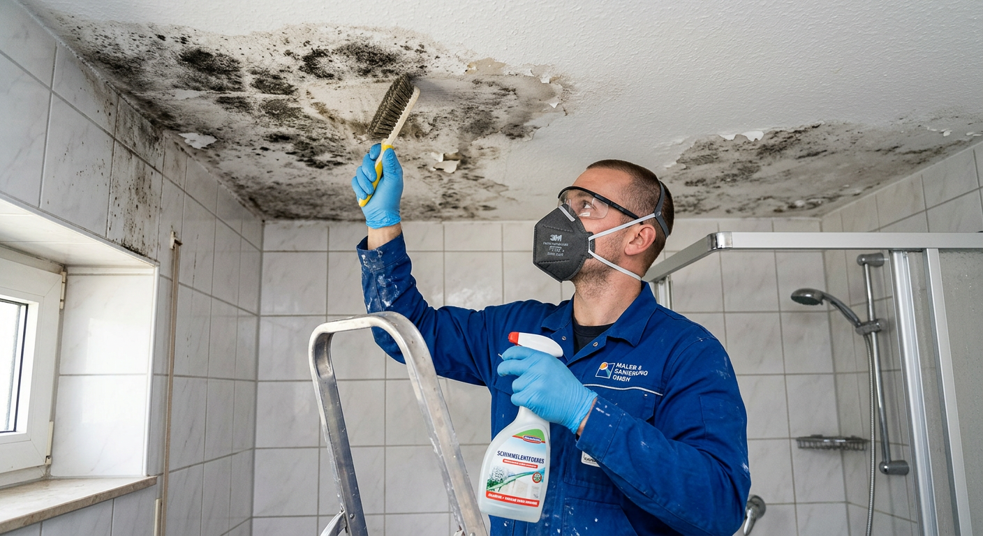 schimmel entfernen decke
