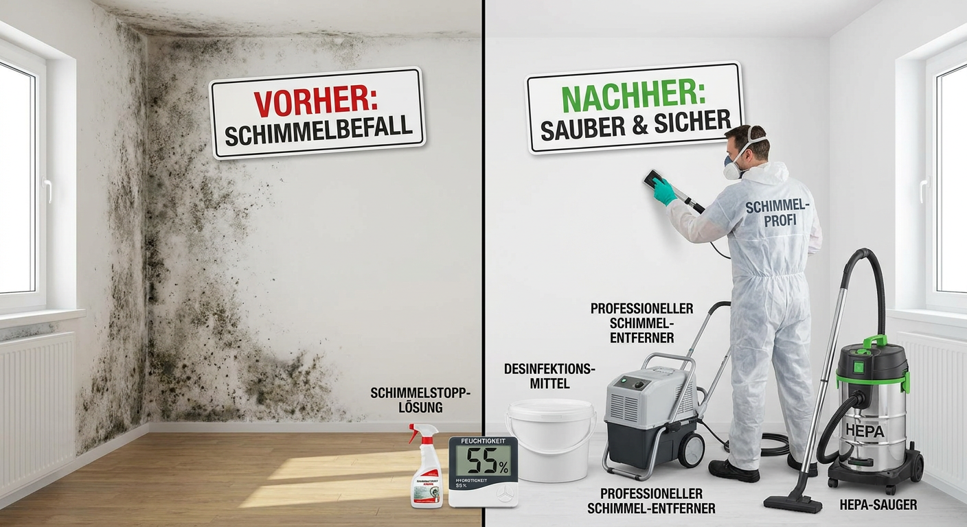 schimmel entfernen professionell