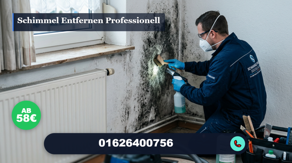 schimmel entfernen professionell
