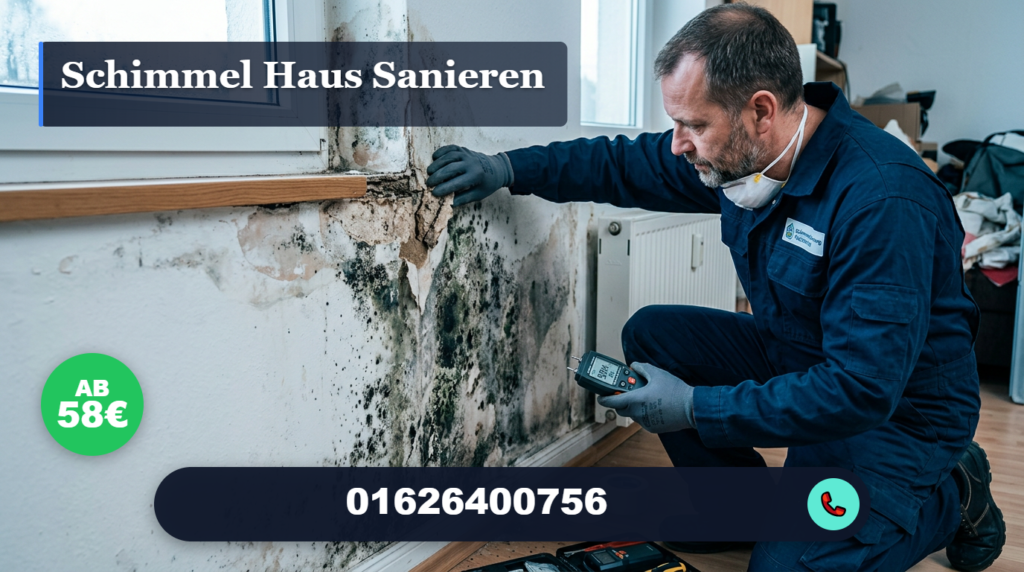 schimmel haus sanieren