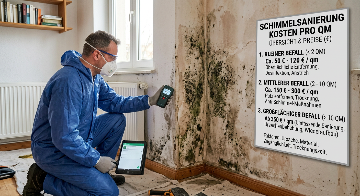 schimmelsanierung kosten pro qm