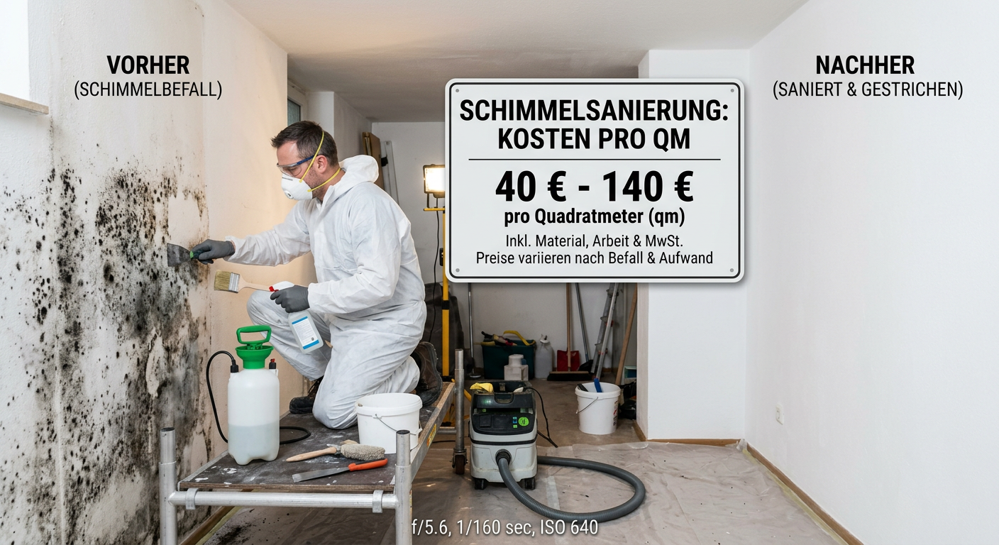 schimmelsanierung kosten pro qm