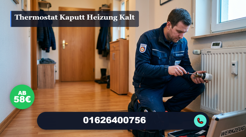 thermostat kaputt heizung kalt