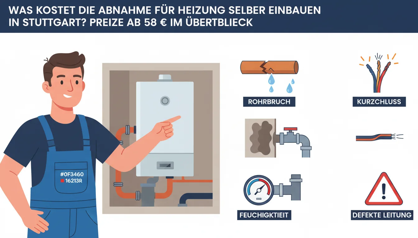 heizung selber einbauen abnahme – Problem