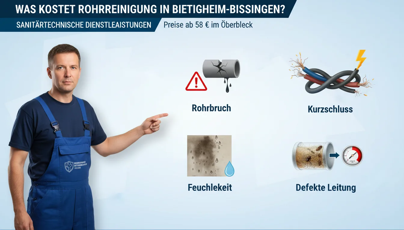 rohrreinigung bietigheim bissingen – Problem
