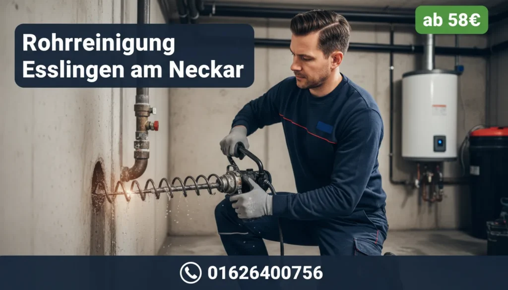 rohrreinigung esslingen am neckar