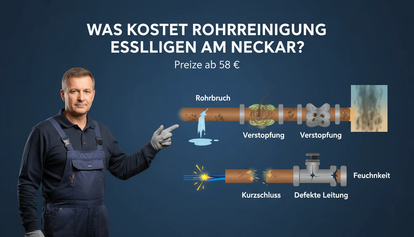 rohrreinigung esslingen am neckar – Problem