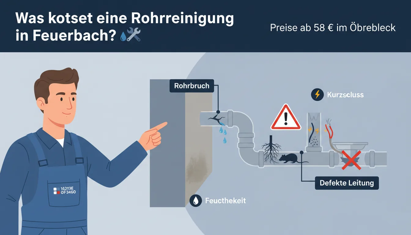 rohrreinigung feuerbach – Problem