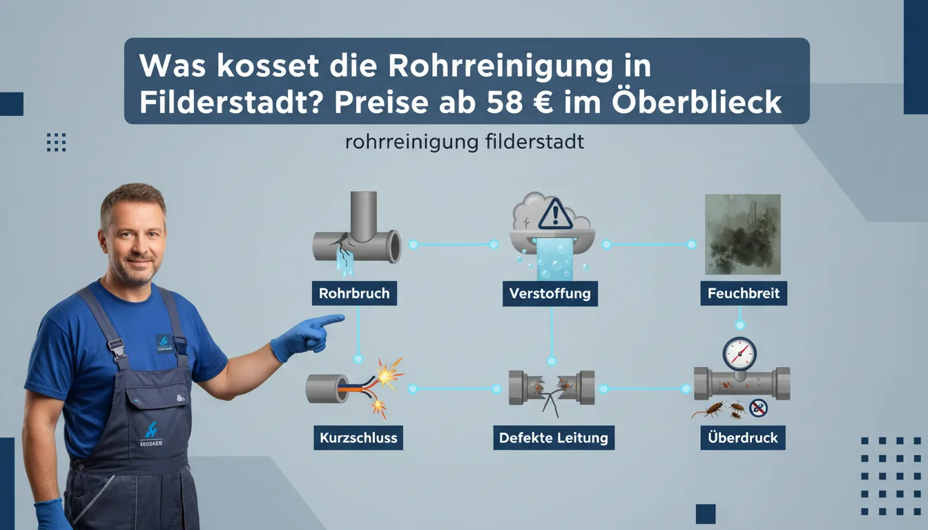 rohrreinigung filderstadt – Problem