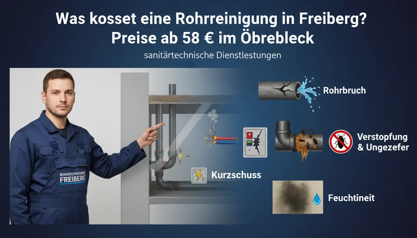 rohrreinigung freiberg – Problem