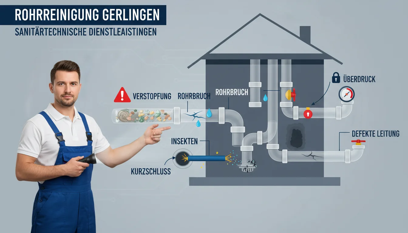 rohrreinigung gerlingen – Problem