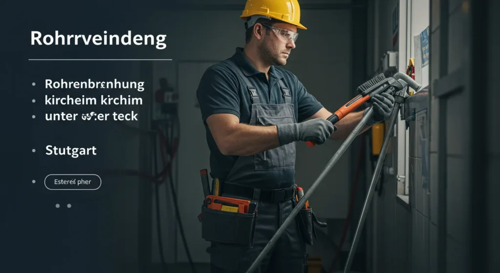 rohrreinigung kirchheim unter teck