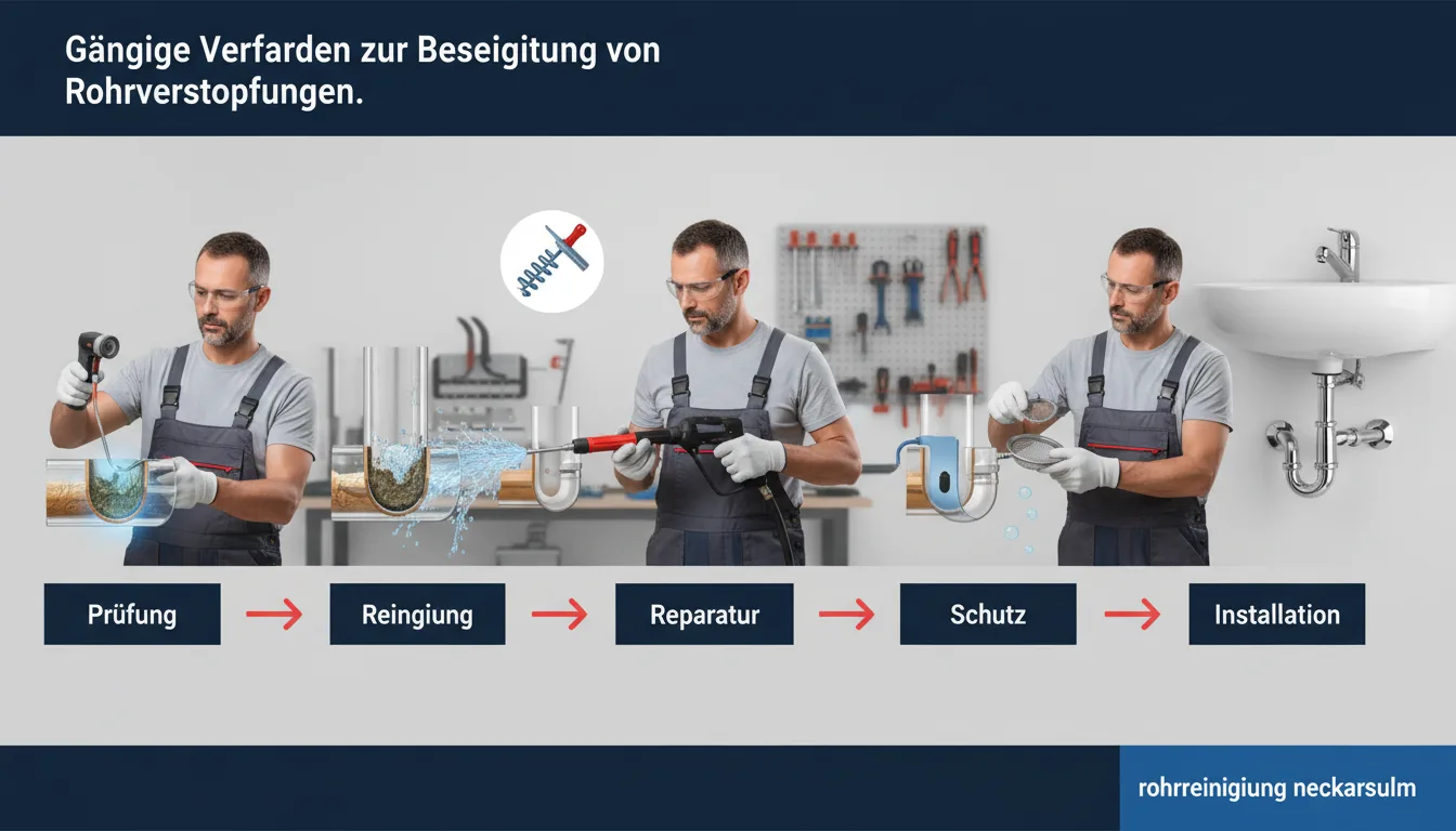 rohrreinigung neckarsulm – Lösung