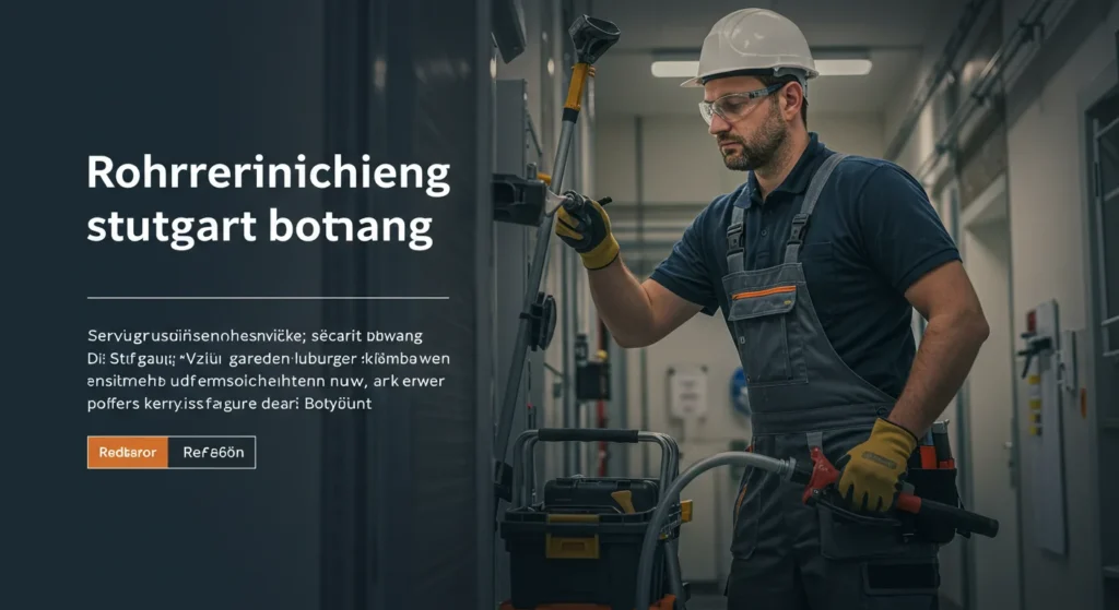 rohrreinigung stuttgart botnang