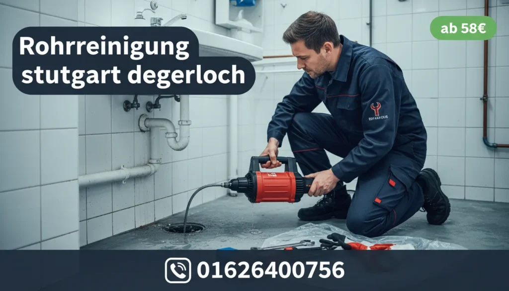 rohrreinigung stuttgart degerloch