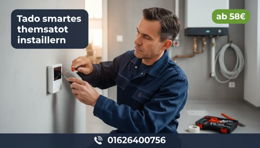 tado smartes thermostat installieren