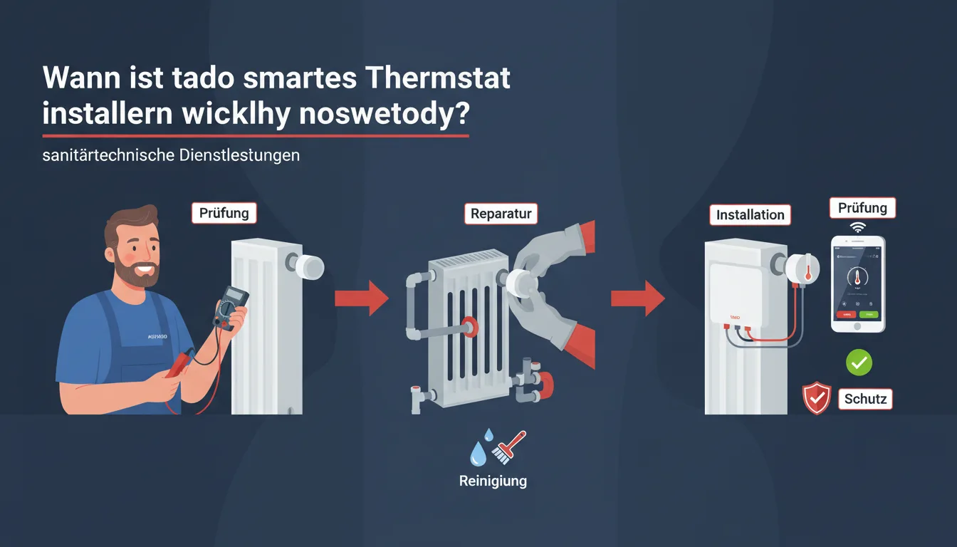 tado smartes thermostat installieren – Lösung