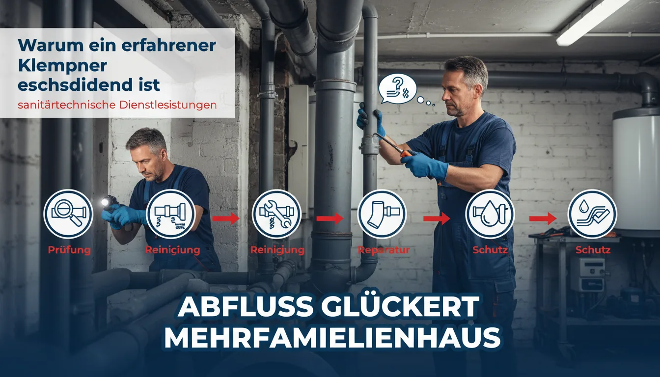 abfluss gluckert mehrfamilienhaus – Lösung