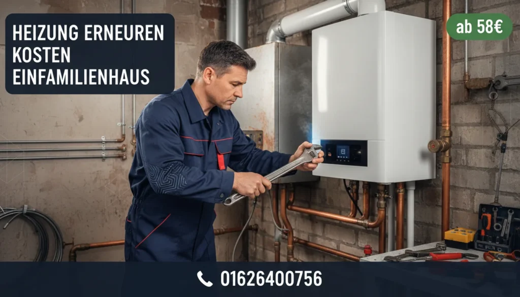 heizung erneuern kosten einfamilienhaus