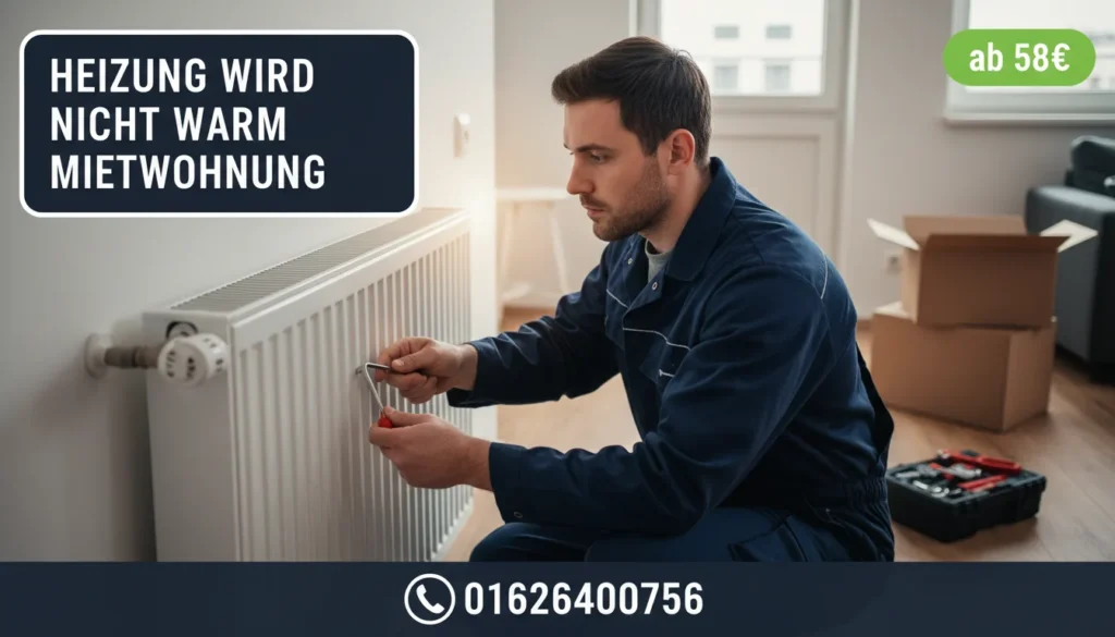 heizung wird nicht warm mietwohnung