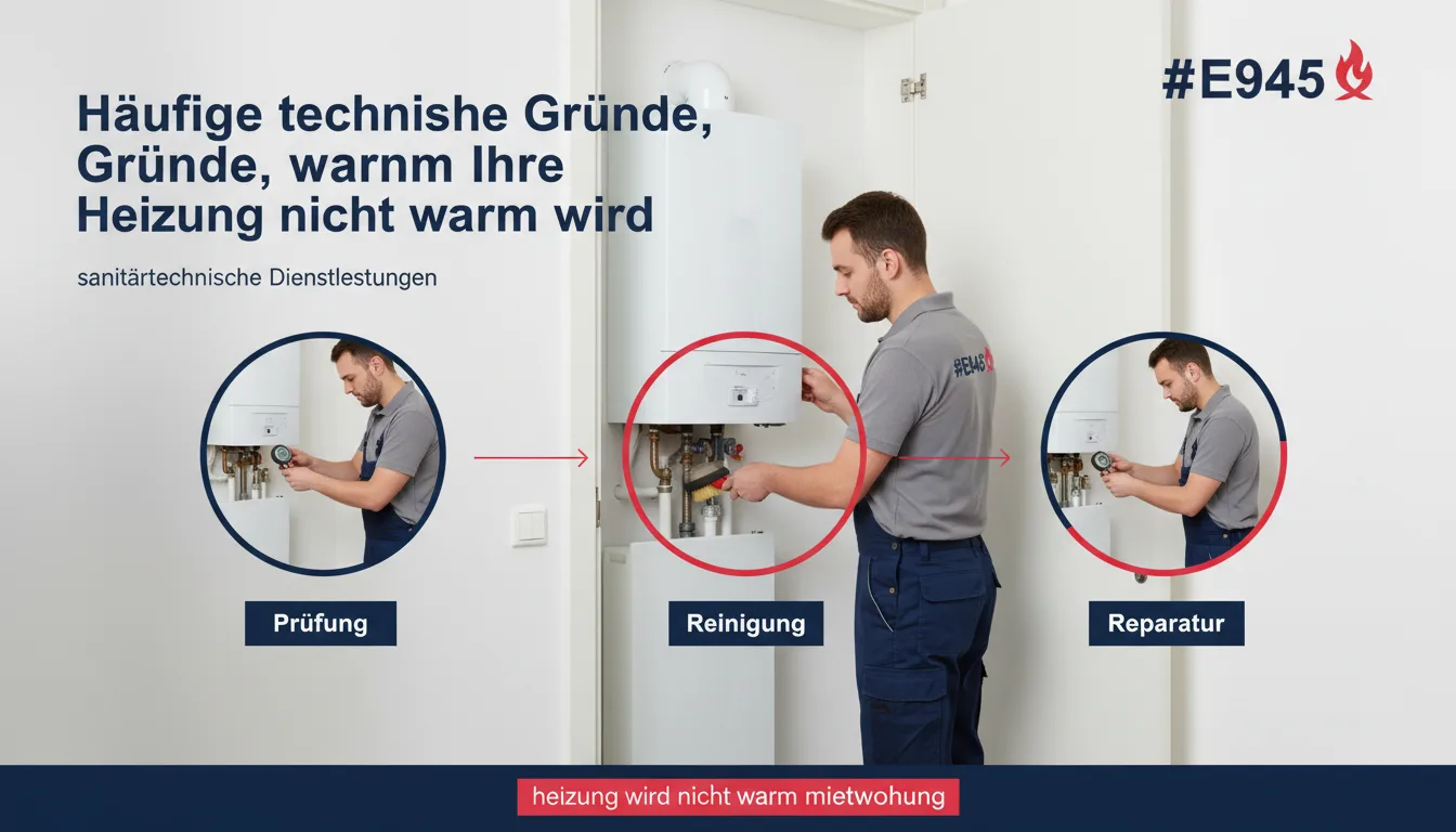 heizung wird nicht warm mietwohnung – Lösung