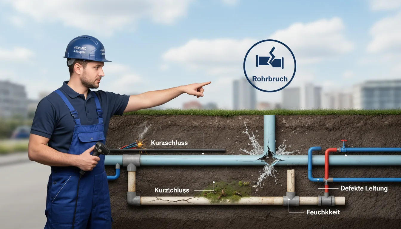 leckortung wasserleitung erdreich kosten – Problem