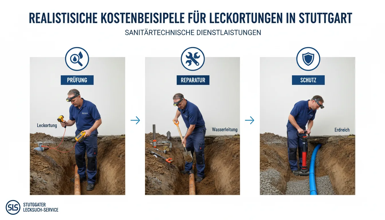 leckortung wasserleitung erdreich kosten – Lösung