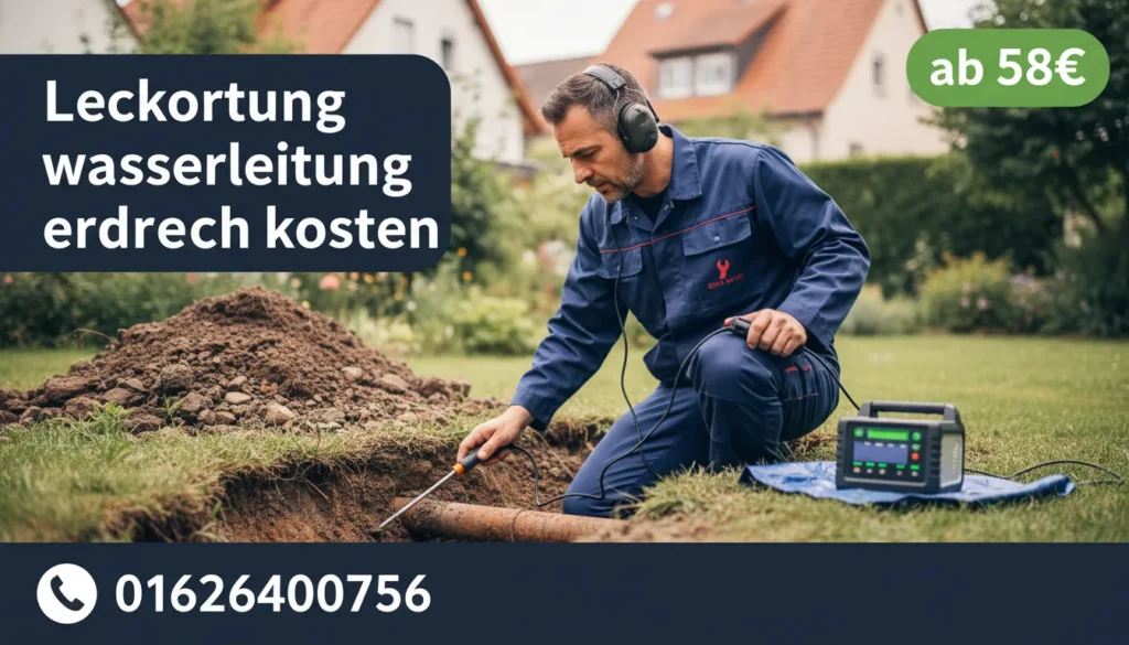 leckortung wasserleitung erdreich kosten