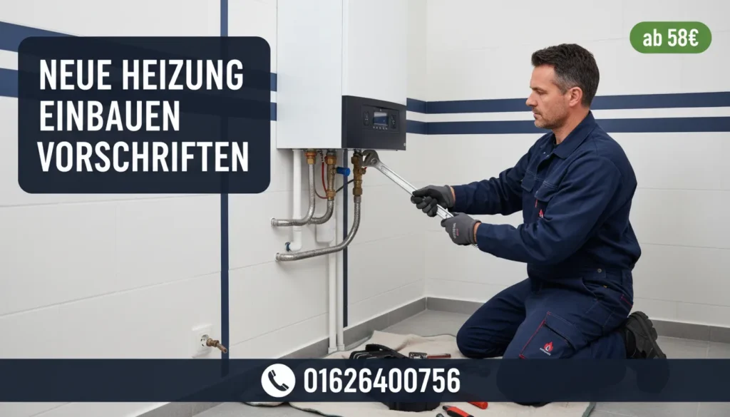 neue heizung einbauen vorschriften